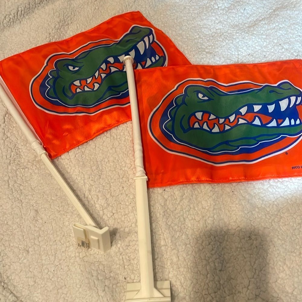 Florida gators car window flags